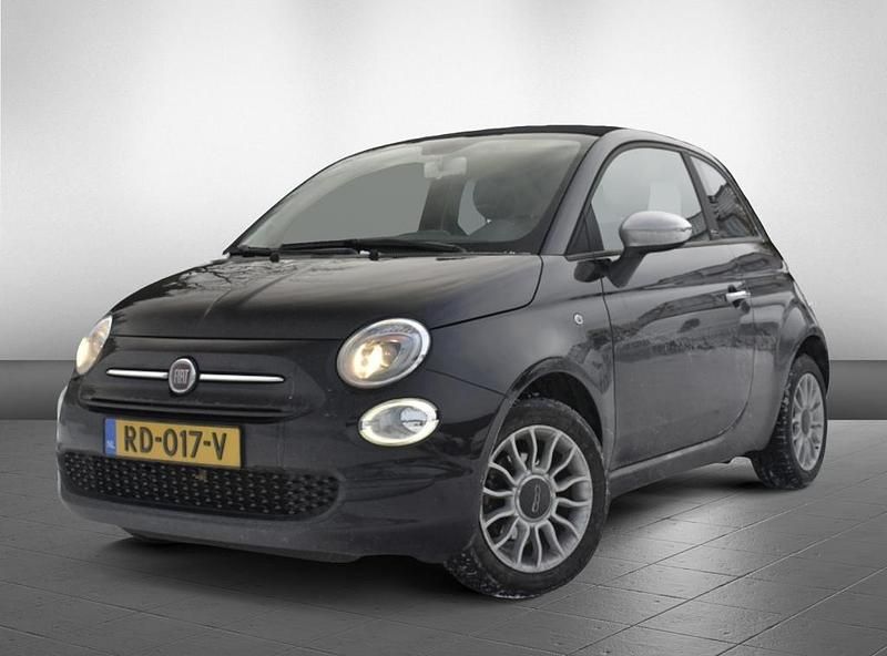 Zwart Occasion 2017 Fiat 500C Pop Cabriolet | € 10.910 (Eerlijke prijs) - Afbeelding 1/4