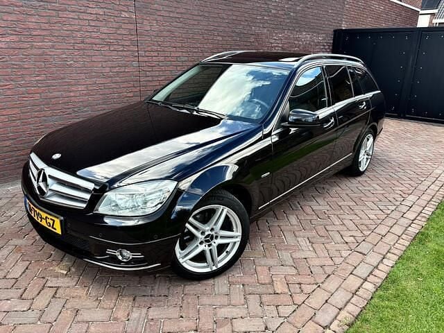Zwart Gebruikt 2011 Mercedes C180 Avantgarde Stationwagen | € 8.450 (Eerlijke prijs) - Afbeelding 1/4