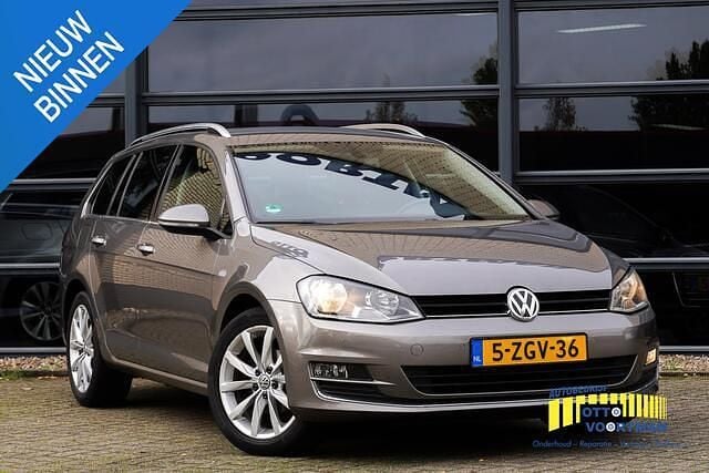 Grijs Gebruikt 2014 VW Golf VII Highline Stationwagen | € 11.699 (Eerlijke prijs) - Afbeelding 1/4