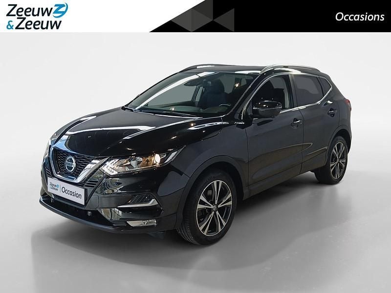 Zwart Gebruikt 2019 Nissan Qashqai N-Connecta SUV | € 16.995 (Eerlijke prijs) - Afbeelding 1/4