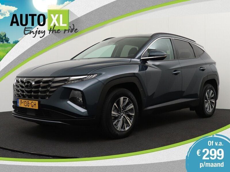 Blauw, metallic lak Gebruikt 2022 Hyundai Tucson Comfort SUV | € 26.940 (Goede deal) - Afbeelding 1/4