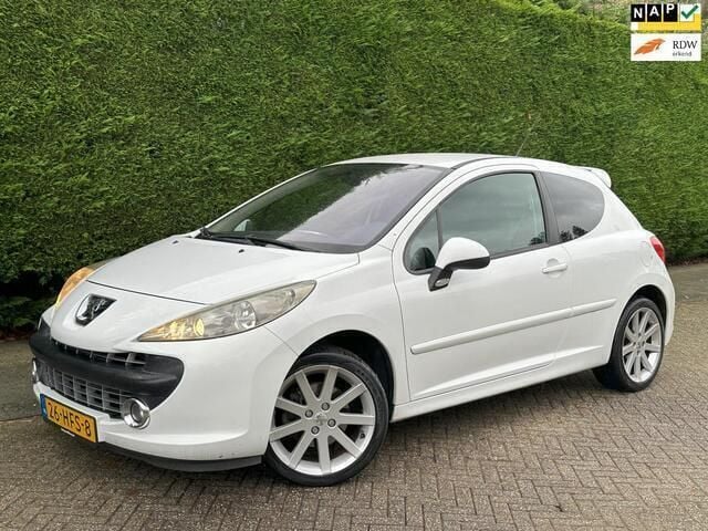Wit Gebruikt 2008 Peugeot 207 Hatchback | € 3.750 (Duur) - Afbeelding 1/4