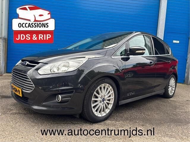 Zwart Gebruikt 2015 Ford C-MAX Titanium MPV | € 7.950 (Eerlijke prijs) - Afbeelding 1/4