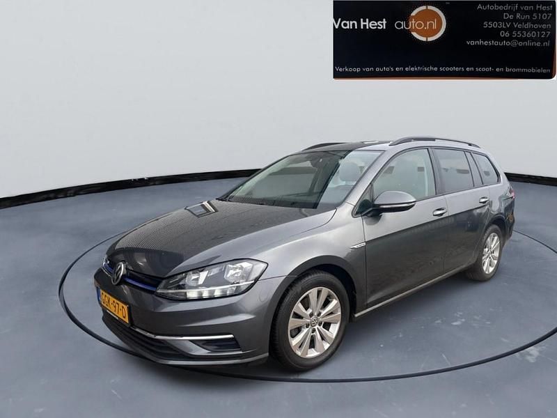Occasion VW Golf VII Comfortline 110 PK (80 kW) 2018 Grijs Stationwagen