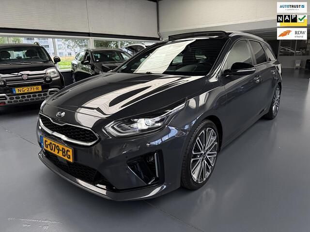 Grijs Gebruikt 2019 Kia Ceed Sportswagon Stationwagen | € 20.900 (Duur) - Afbeelding 1/4