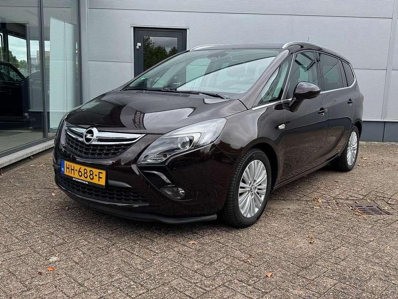 Bruin Gebruikt 2015 Opel Zafira Tourer MPV | € 10.950 (Eerlijke prijs) - Afbeelding 1/4