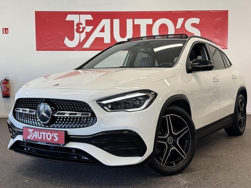 Wit Gebruikt 2022 Mercedes GLA200 AMG line SUV | € 39.450 (Iets duurder) - Afbeelding 1/4