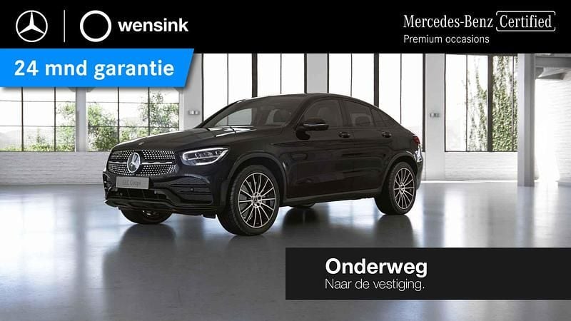 Zwart Gebruikt 2022 Mercedes GLC300 Premium Plus Coupé | € 57.850 (Eerlijke prijs) - Afbeelding 1/4
