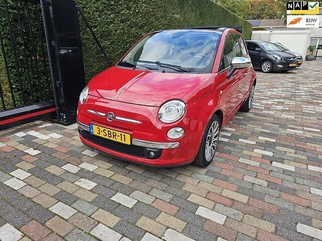 Rood Occasion 2013 Fiat 500C Cabriolet | € 3.450 (Super prijs) - Afbeelding 1/4