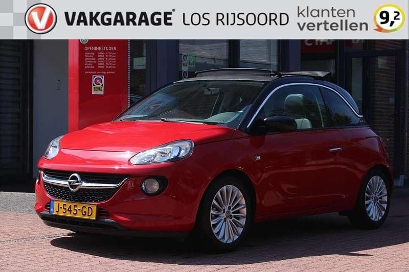 Rood Gebruikt 2016 Opel Adam Glam Hatchback | € 8.990 (Eerlijke prijs) - Afbeelding 1/4