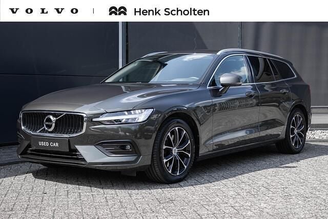 Grijs Gebruikt 2020 Volvo V60 Business Edition Stationwagen | € 24.950 (Eerlijke prijs) - Afbeelding 1/4