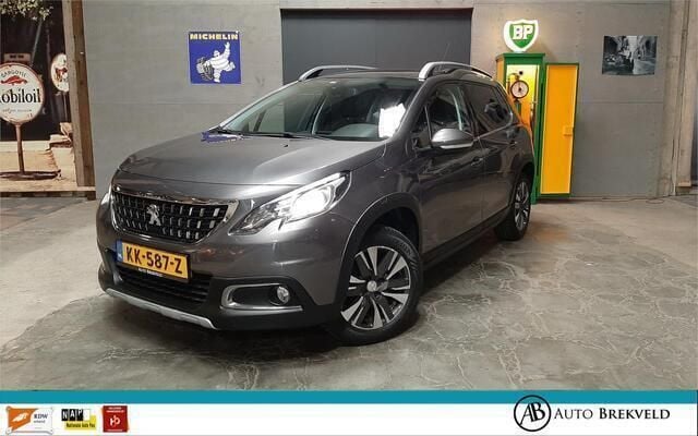 Grijs Gebruikt 2016 Peugeot 2008 Allure SUV | € 10.250 (Eerlijke prijs) - Afbeelding 1/4