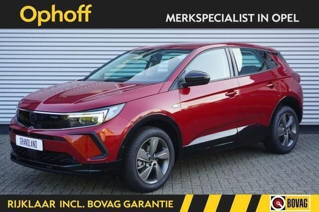 Rood Gebruikt 2024 Opel Grandland X SUV | € 31.450 (Super prijs) - Afbeelding 1/4