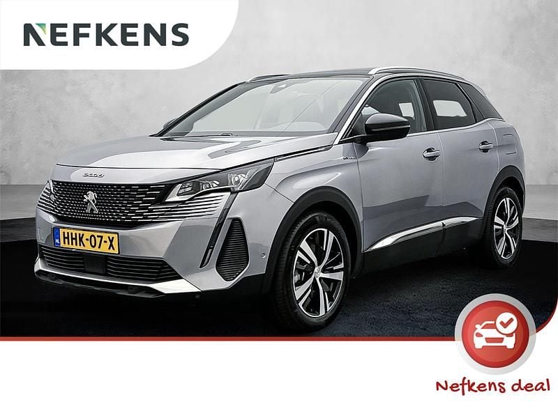 Grijs Gebruikt 2023 Peugeot 3008 GT SUV | € 29.980 (Eerlijke prijs) - Afbeelding 1/3