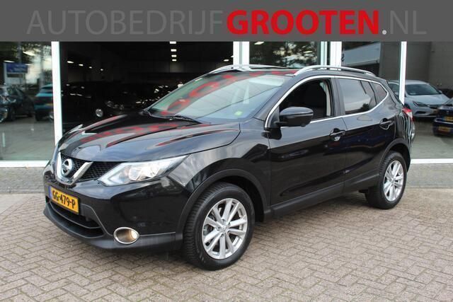 Zwart Gebruikt 2015 Nissan Qashqai SUV | € 13.988 (Eerlijke prijs) - Afbeelding 1/4