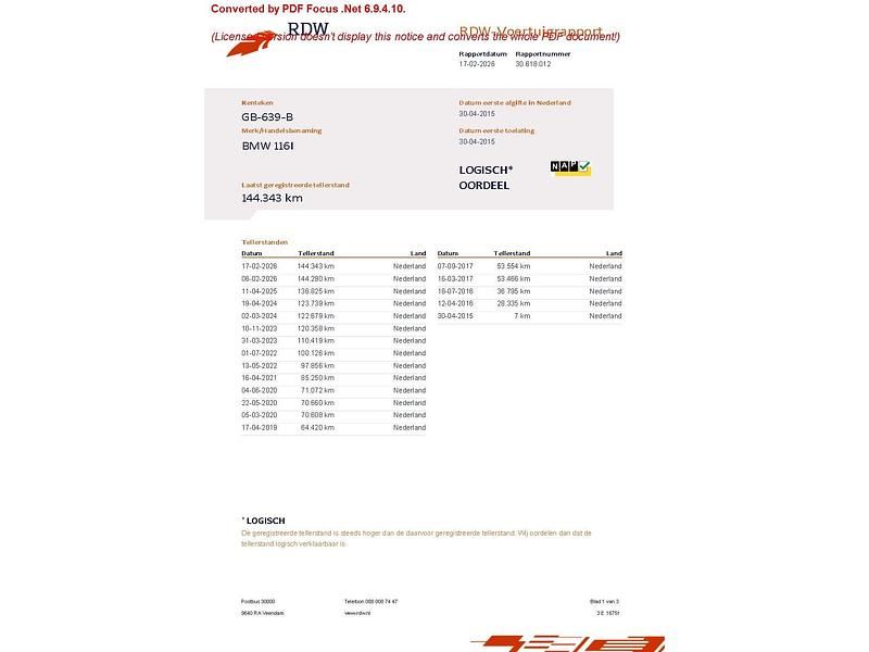 Occasion BMW 116 M Sport 136 PK (100 kW) 2015 Zwart (metallic) Hatchback