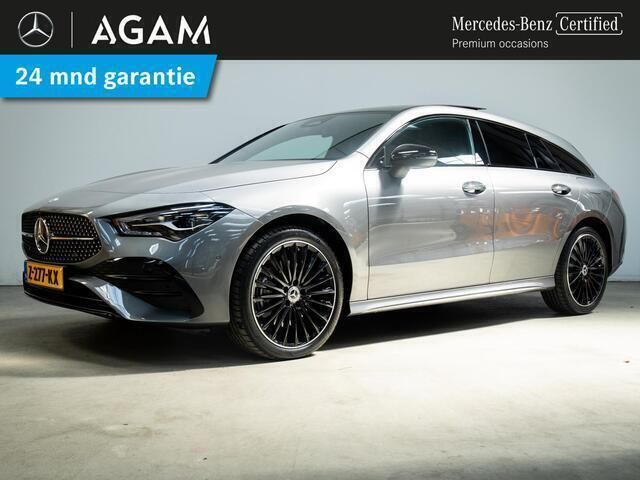 Grijs Gebruikt 2024 Mercedes CLA250 Shooting Brake Edition Stationwagen | € 41.950 (Duur) - Afbeelding 1/4