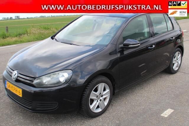 Zwart Gebruikt 2010 VW Golf VI Comfortline Hatchback | € 2.850 (Eerlijke prijs) - Afbeelding 1/4