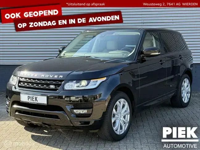 Zwart Gebruikt 2014 Land Rover Range Rover Sport HSE SUV | € 23.999 (Eerlijke prijs) - Afbeelding 1/3