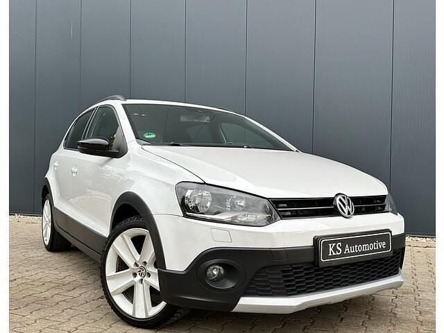Wit (metallic) Occasion 2013 VW Polo Cross Hatchback | € 7.990 (Eerlijke prijs) - Afbeelding 1/4