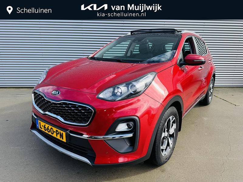 Rood Gebruikt 2021 Kia Sportage SUV | € 28.888 (Eerlijke prijs) - Afbeelding 1/4