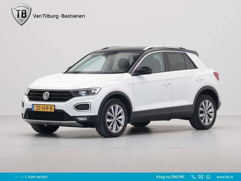 Wit Gebruikt 2019 VW T-Roc Style SUV | € 19.940 (Goede deal) - Afbeelding 1/4