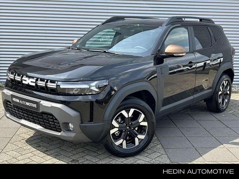 Zwart Nieuw 2024 Dacia Duster Extreme SUV | € 34.640 (Iets duurder) - Afbeelding 1/4