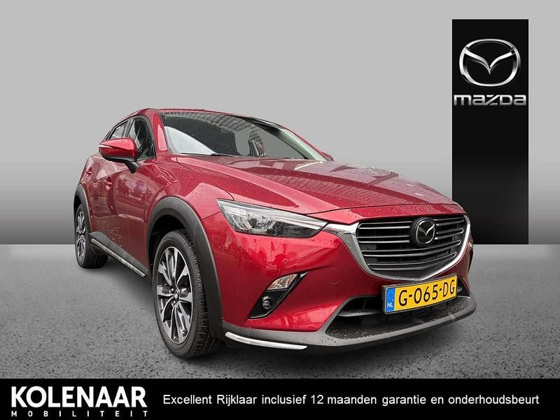 Rood Gebruikt 2019 Mazda CX-3 Sky SUV | € 19.895 (Eerlijke prijs) - Afbeelding 1/4
