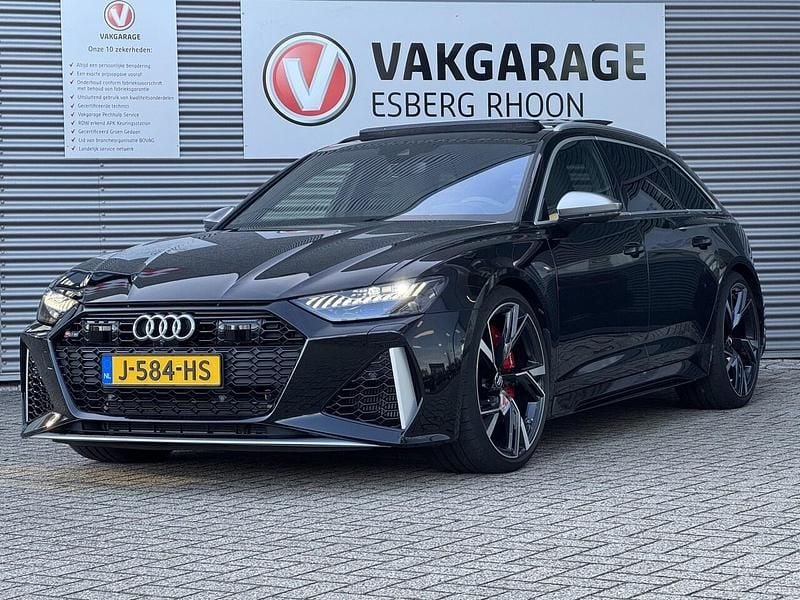 Occasion Audi RS6 S-Line 601 PK (442 kW) 2020 Zwart Stationwagen