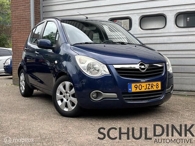 Blauw Gebruikt 2009 Opel Agila Edition Hatchback | € 3.450 (Eerlijke prijs) - Afbeelding 1/4