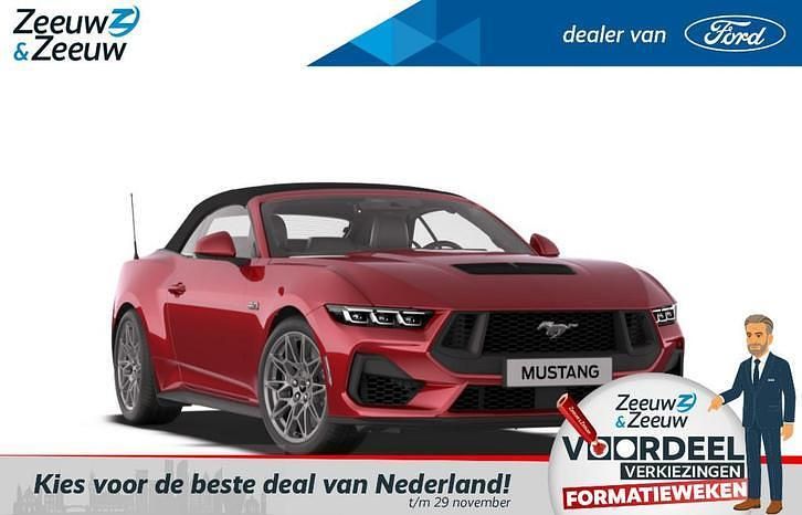 Nieuw 2025 Ford Mustang GT Convertible Cabriolet | € 144.850 - Afbeelding 1/4