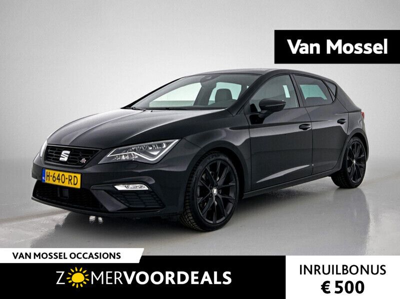 Zwart Gebruikt 2020 Seat Leon FR Hatchback | € 20.900 (Eerlijke prijs) - Afbeelding 1/4