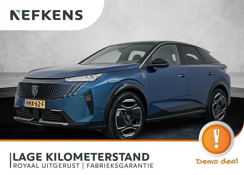 Blauw Gebruikt 2025 Peugeot e-3008 GTi SUV | € 45.925 (Eerlijke prijs) - Afbeelding 1/4