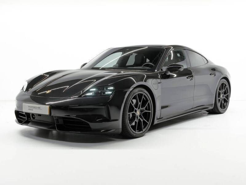 Diepzwart metallic Gebruikt 2024 Porsche Taycan Sedan | € 119.750 - Afbeelding 1/4