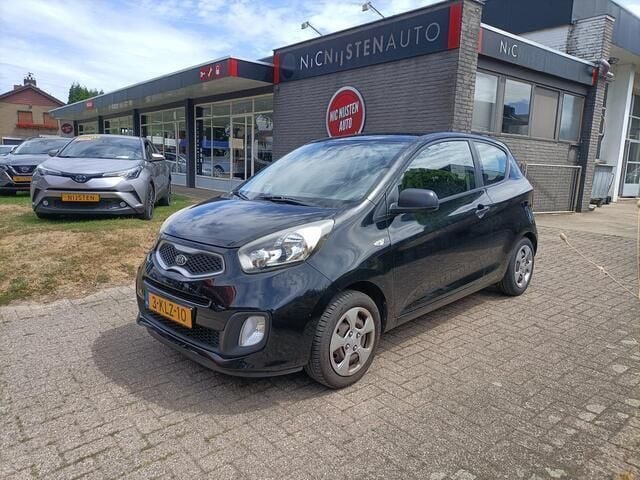 Zwart Gebruikt 2013 Kia Picanto Hatchback | € 4.350 (Goede deal) - Afbeelding 1/4