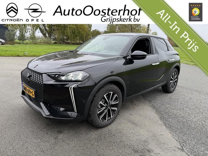 Occasion DS Automobiles DS3 Performance 136 PK (100 kW) 2024 Zwart SUV