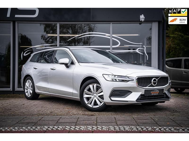 Grijs Gebruikt 2021 Volvo V60 Business Edition Stationwagen | € 26.990 (Super prijs) - Afbeelding 1/4