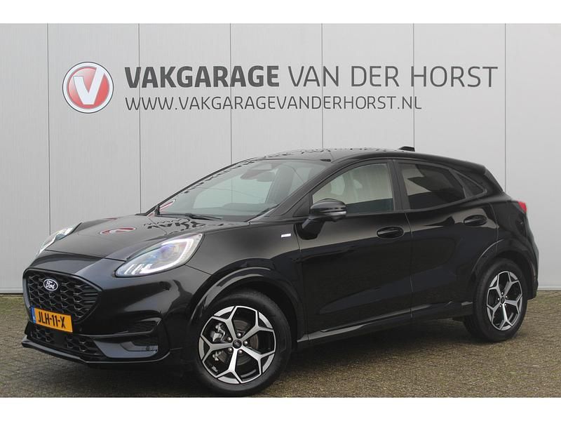 Zwart Occasion 2025 Ford Puma ST-Line SUV | € 29.750 (Duur) - Afbeelding 1/3