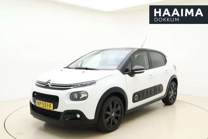 Wit Gebruikt 2017 Citroën C3 PureTech Hatchback | € 9.950 (Iets duurder) - Afbeelding 1/4