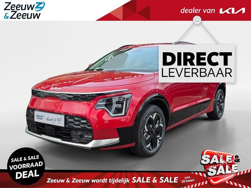 Nieuw Kia e-Niro Plus 150 kW (204 PK) 2026 Runway red pearl/magma red pearl (cr5) SUV