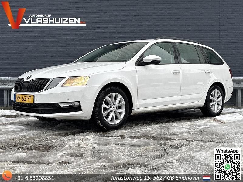 Wit Occasion 2018 Skoda Octavia Business Line Stationwagen | € 6.595 (Eerlijke prijs) - Afbeelding 1/4