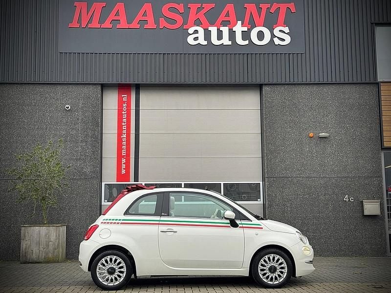 Wit Gebruikt 2016 Fiat 500C Lounge Cabriolet | € 8.750 (Eerlijke prijs) - Afbeelding 1/4