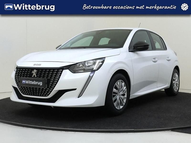 Wit Gebruikt 2023 Peugeot 208 Active Hatchback | € 15.725 (Eerlijke prijs) - Afbeelding 1/3