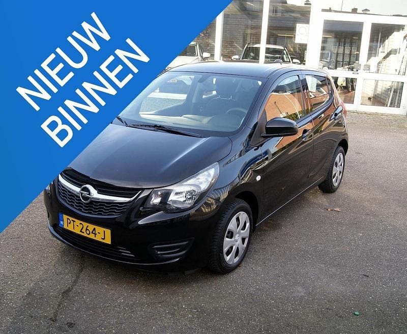 Zwart Occasion 2017 Opel Karl Edition Hatchback | € 7.450 (Goede deal) - Afbeelding 1/4