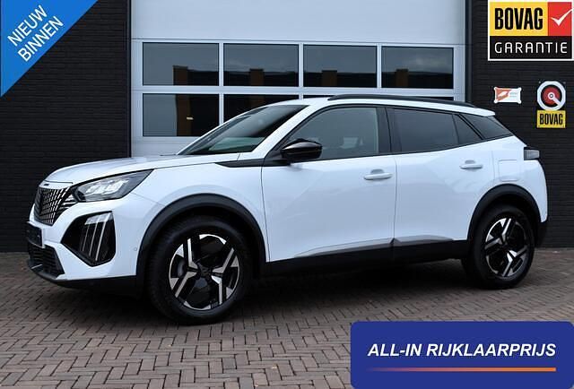 Wit, metallic lak Gebruikt 2024 Peugeot 2008 Allure SUV | € 24.900 (Goede deal) - Afbeelding 1/4