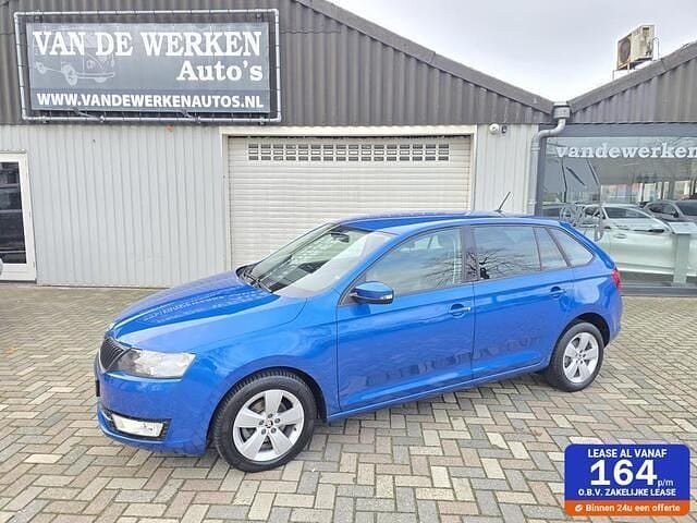 Occasion Skoda Rapid Joy 90 PK (66 kW) 2016 Blauw Hatchback