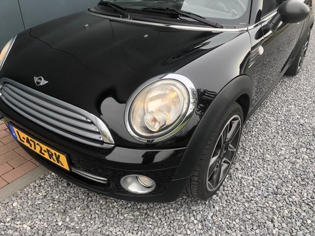 Occasion Mini One Cabriolet Pepper 98 PK (72 kW) 2010 Zwartmidnightblack metallic Cabriolet