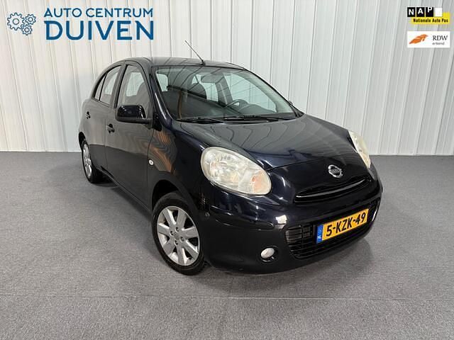 Occasion Nissan Micra S 98 PK (72 kW) 2013 Zwart Hatchback