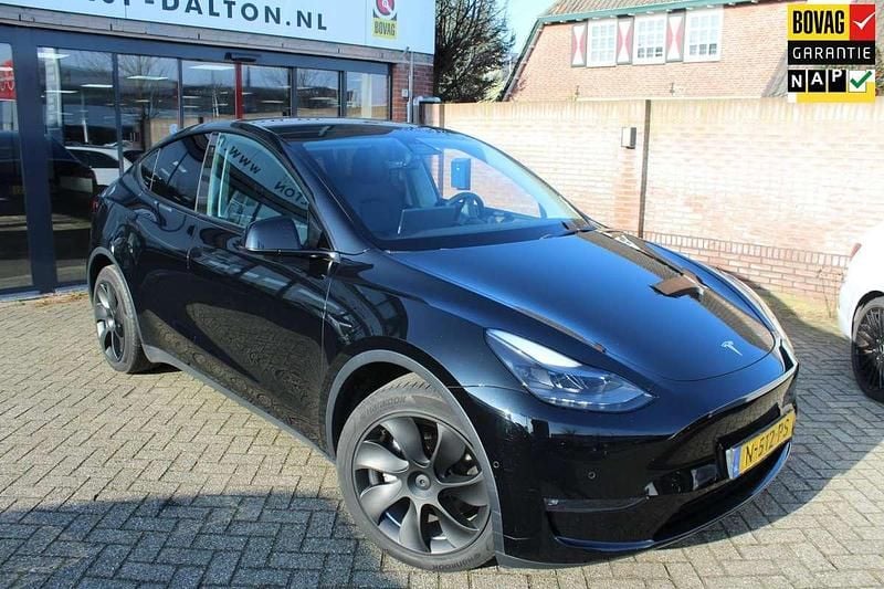 Zwart Occasion 2021 Tesla Model Y Long Range AWD SUV | € 35.950 (Eerlijke prijs) - Afbeelding 1/4