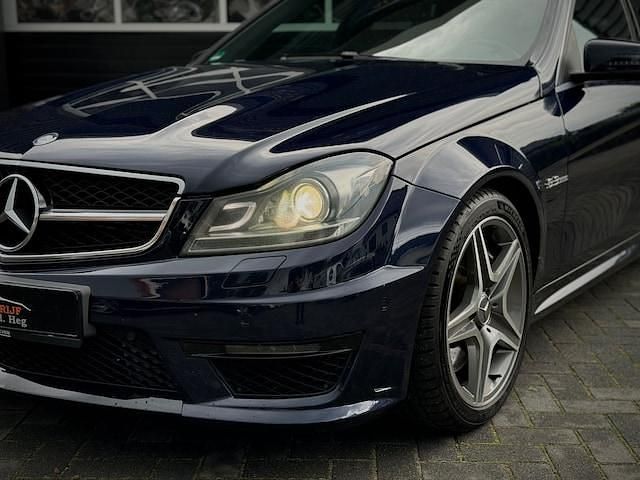Occasion Mercedes C63 AMG AMG 457 PK (336 kW) 2013 Blauw, metallic lak Stationwagen